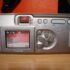 Canon PowerShot A200 2.0MP compact digital camera - metallic silver retro camera rare with CF memory card, tested and working