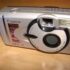 Canon PowerShot A200 2.0MP compact digital camera - metallic silver retro camera rare with CF memory card, tested and working