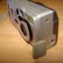 Canon PowerShot A200 2.0MP compact digital camera - metallic silver retro camera rare with CF memory card, tested and working