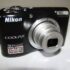 Nikon COOLPIX L27 Compact Digital Camera 16.1MP point and shoot black color in great condition + 4GB SD card