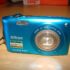 Nikon CoolPix S3200 16MP 6x Optical Zoom Digital Camera blue color with original battery, usb charger and memory card - Excellent condition